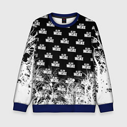 Детский свитшот Алан Вейк узор