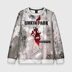 Свитшот детский Linkin Park Hybrid Theory, цвет: 3D-белый