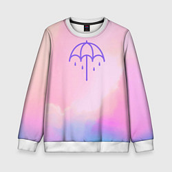 Свитшот детский Bring Me The Horizon Umbrella, цвет: 3D-белый