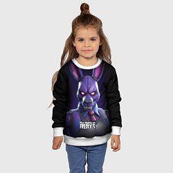 Свитшот детский Bonnie FNAF, цвет: 3D-белый — фото 2