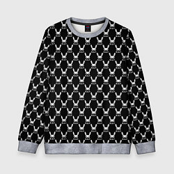 Детский свитшот BAP white pattern