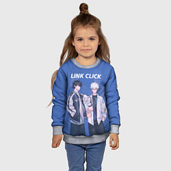 Свитшот детский Гуан Лу и Сяоши Чэн - Агенты времени, цвет: 3D-меланж — фото 2