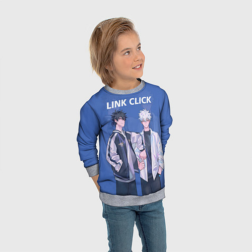 Детский свитшот Гуан Лу и Сяоши Чэн - Агенты времени / 3D-Меланж – фото 3