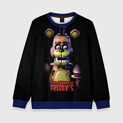 Свитшот детский Five Nights at Freddy, цвет: 3D-синий