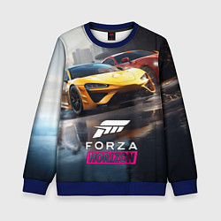 Свитшот детский Forza Horizon, цвет: 3D-синий