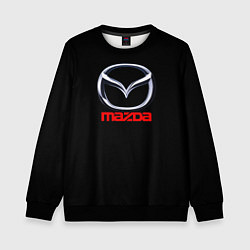 Свитшот детский Mazda japan motor, цвет: 3D-черный