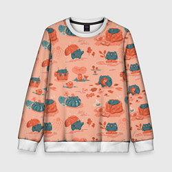 Детский свитшот Осенние лягушки