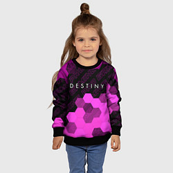 Свитшот детский Destiny pro gaming посередине, цвет: 3D-черный — фото 2