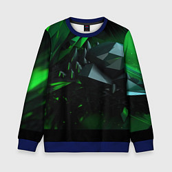 Детский свитшот Гармония зеленого хаоса