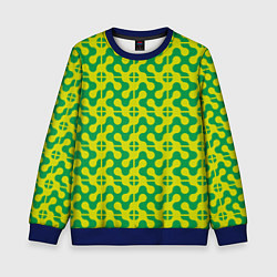 Детский свитшот Паттерн из трансформированных геометрических фигур