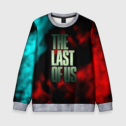 Свитшот детский The last of us fire, цвет: 3D-меланж