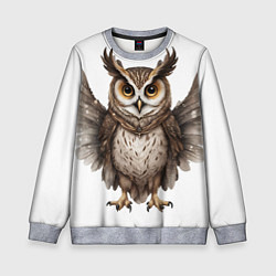 Детский свитшот Совушка с крыльями