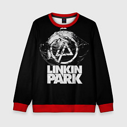 Свитшот детский Linkin Park рэп-метал, цвет: 3D-красный