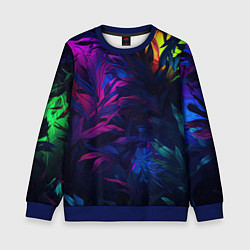 Детский свитшот Абстрактный камуфляж в кислотных абстрактных пятна
