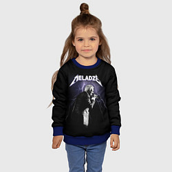 Свитшот детский Meladze - Metallica, цвет: 3D-синий — фото 2