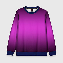 Детский свитшот Сливовый градиент