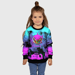 Свитшот детский 6ix9ine neon, цвет: 3D-черный — фото 2