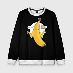 Детский свитшот Not good - not bad