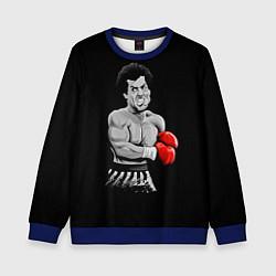 Свитшот детский Rocky Balboa, цвет: 3D-синий