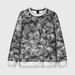 Детский свитшот Кудрявая шерсть баранов