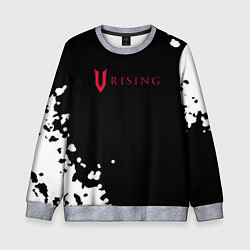 Свитшот детский V Rising краски, цвет: 3D-меланж
