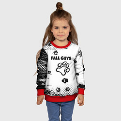 Свитшот детский Fall Guys game, цвет: 3D-красный — фото 2