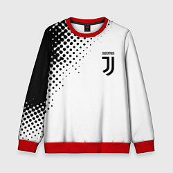 Детский свитшот Juventus sport black geometry