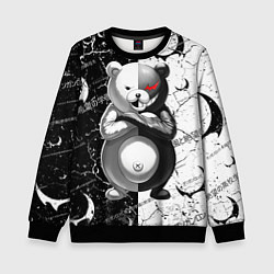 Свитшот детский Monokuma - Danganronpa, цвет: 3D-черный