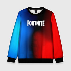 Свитшот детский Fortnite game gradient, цвет: 3D-черный