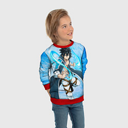 Свитшот детский Грей Фуллбастер из Хвоста феи, цвет: 3D-красный — фото 2