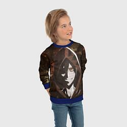 Свитшот детский Зак Фостер из Ангела кровопролития, цвет: 3D-синий — фото 2