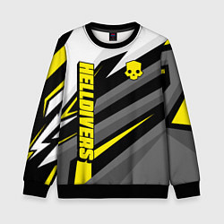 Детский свитшот Helldivers 2: Uniform Yellow x White