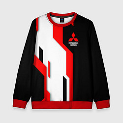 Свитшот детский Mitsubishi red uniform, цвет: 3D-красный