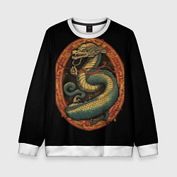 Детский свитшот Муай Тай дракон