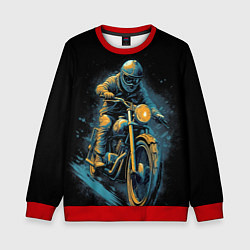 Детский свитшот Ночной мотокросс