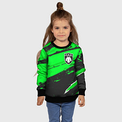 Свитшот детский AEK Athens sport green, цвет: 3D-черный — фото 2