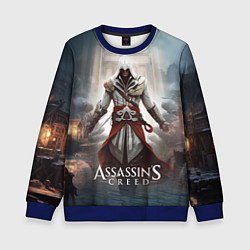 Свитшот детский Assassins creed poster game, цвет: 3D-синий