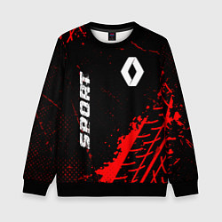 Детский свитшот Renault red sport tires