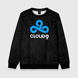 Свитшот детский Cloud9 hi-tech, цвет: 3D-черный