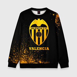 Свитшот детский Valencia - gold gradient, цвет: 3D-черный