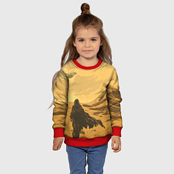 Свитшот детский Dune - The Traveler, цвет: 3D-красный — фото 2