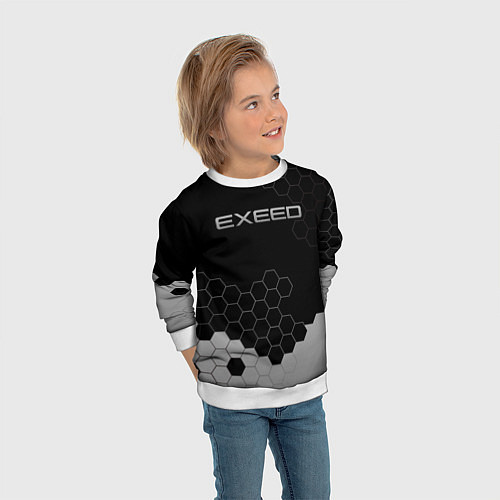 Детский свитшот Exceed / 3D-Белый – фото 3