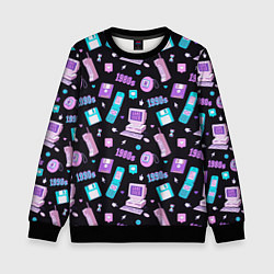 Детский свитшот Game over 1980 1990