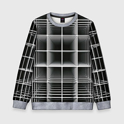 Детский свитшот Кубический каркас