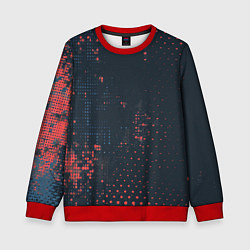 Детский свитшот Брызги краски на стену