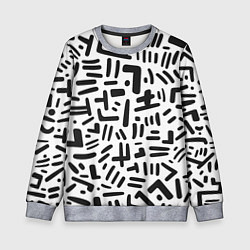 Детский свитшот Паттерн линиями