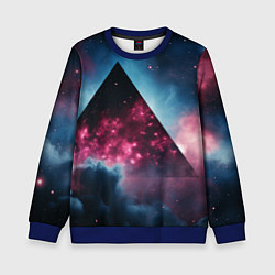Детский свитшот Космическая пирамида