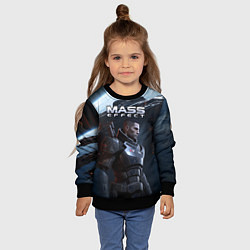 Свитшот детский Mass Effect game, цвет: 3D-черный — фото 2