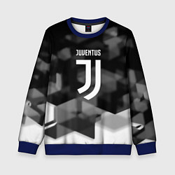 Свитшот детский Juventus geometry fc, цвет: 3D-синий