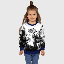 Свитшот детский Rasmus smoke steel, цвет: 3D-синий — фото 2